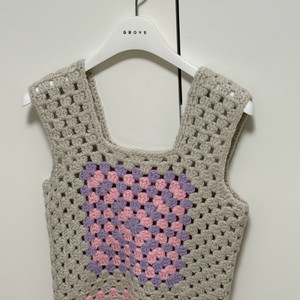 그로브(grove) 니트 조끼