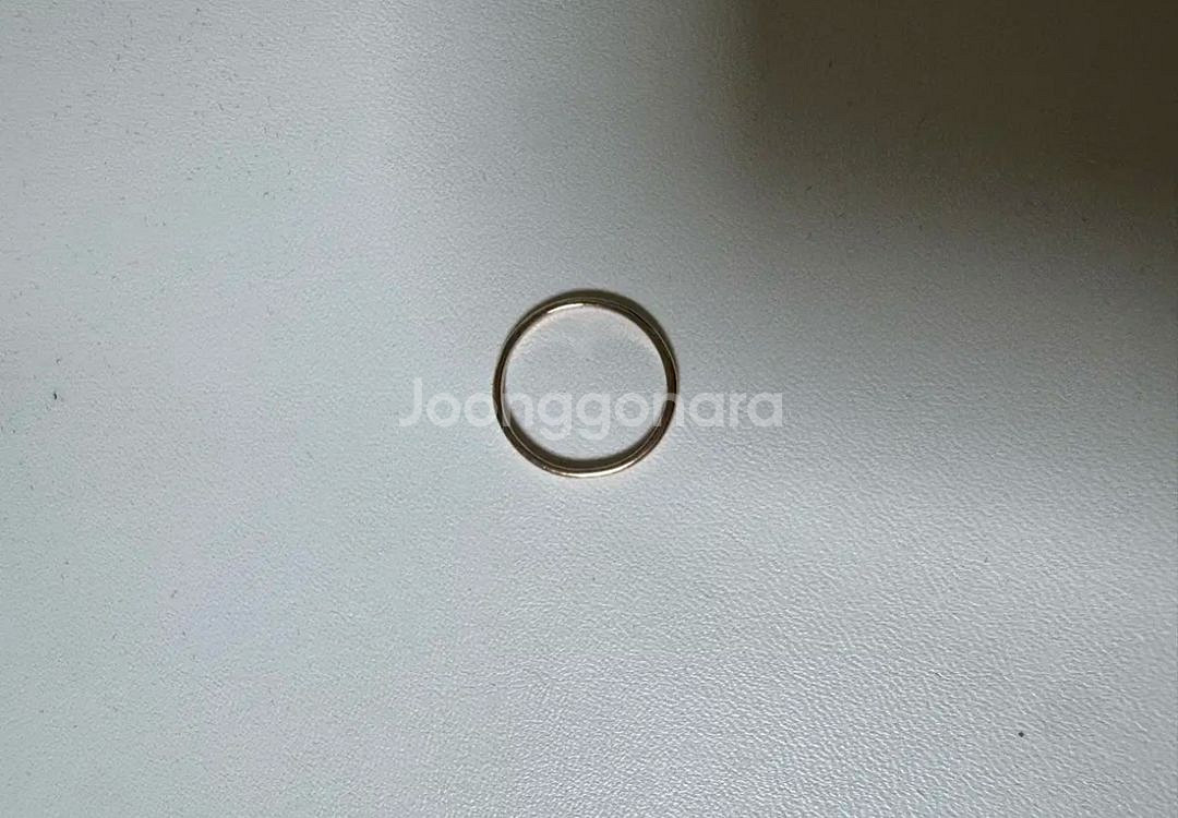 14K 로즈골드 민자반지 링반지 금반지--0