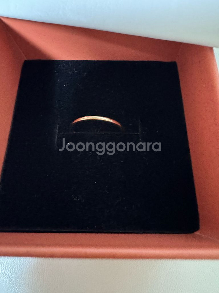 14K 로즈골드 민자반지 링반지 금반지--2