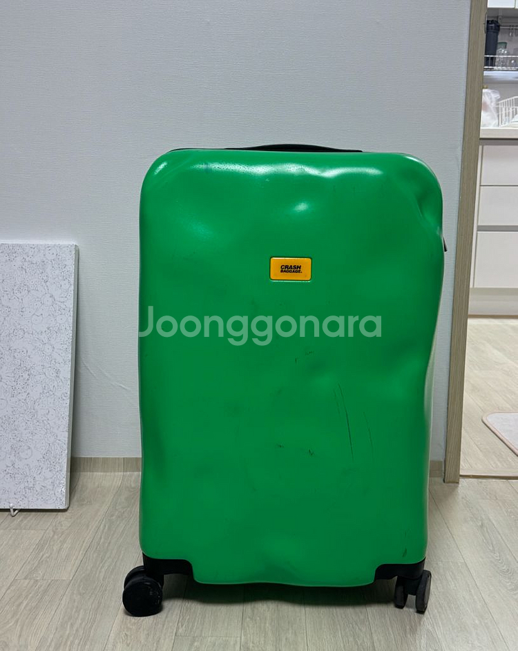 크래쉬배기지 26인치 캐리어 그린색상 ICON MINT GREEN 단종색상--0