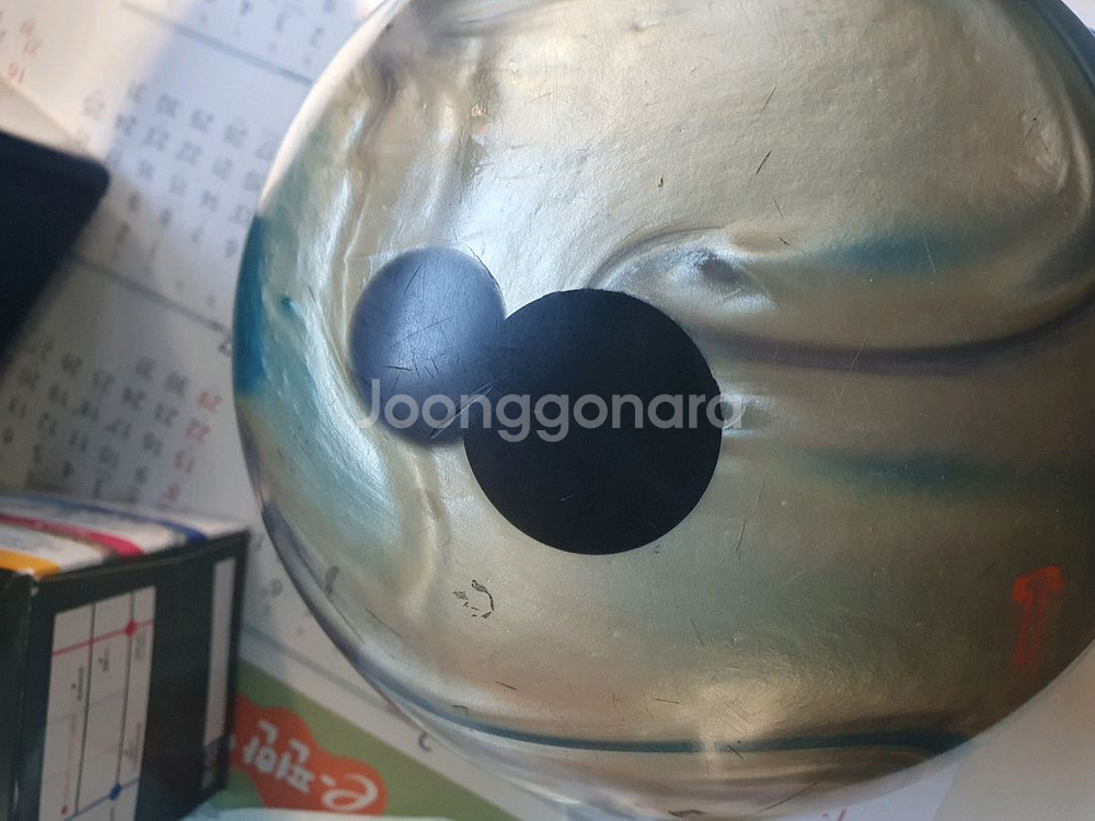 해머 raw 14파운드 볼링공 투핸드--2