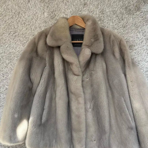 진도모피 여성 밍크 코트