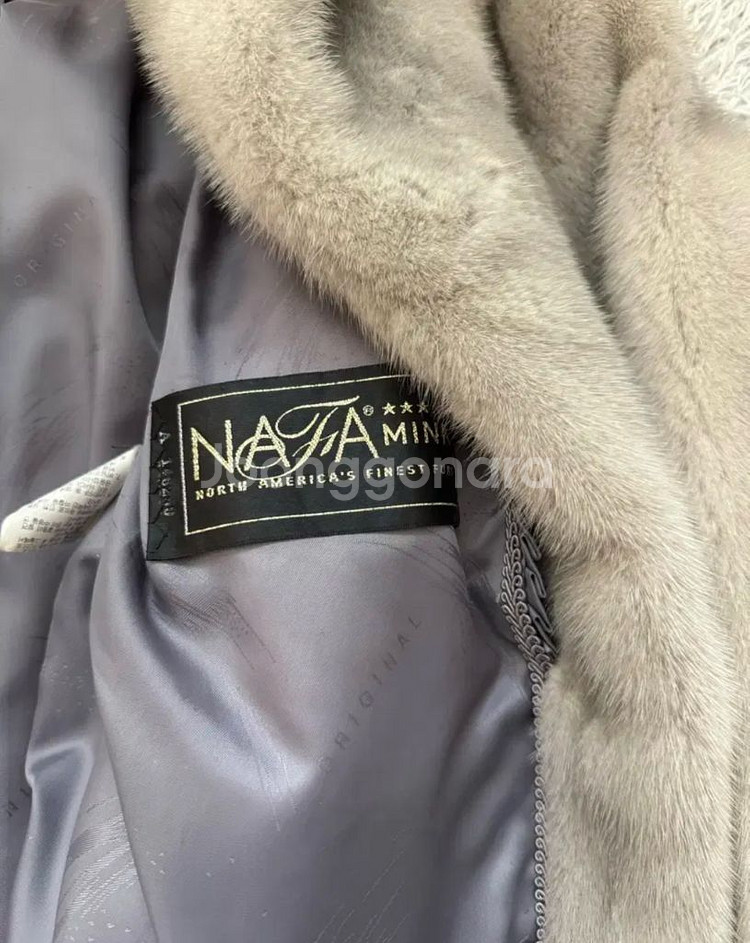 진도모피 여성 밍크 코트--1