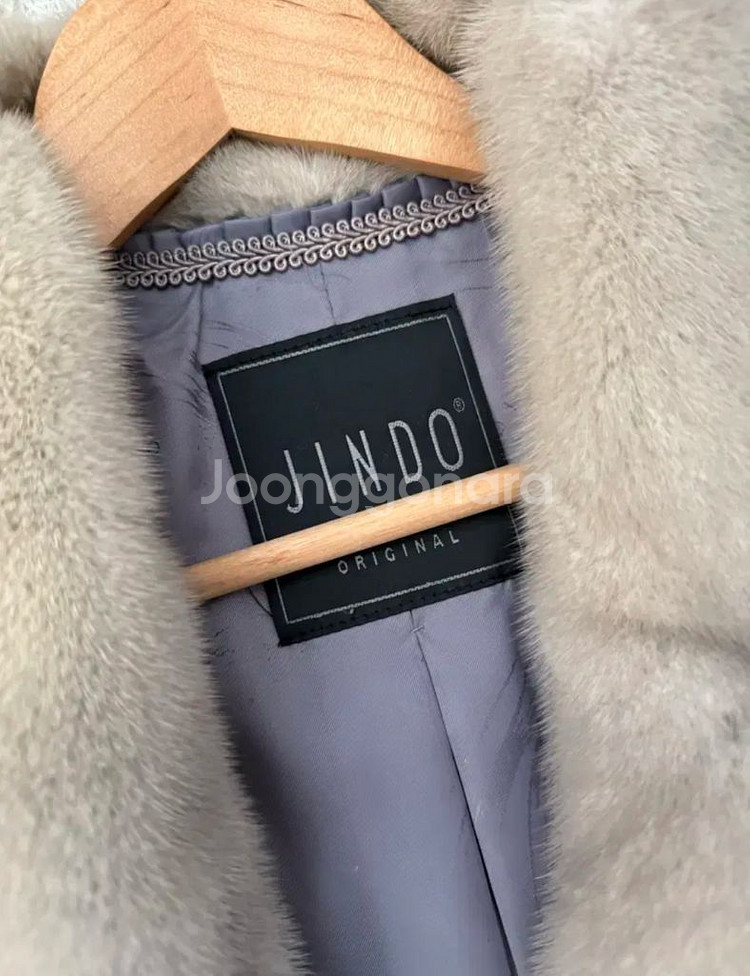 진도모피 여성 밍크 코트--3