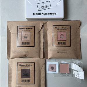 [새상품 4개] 투크 섀도우 3개+마그네틱 6구 팔레트