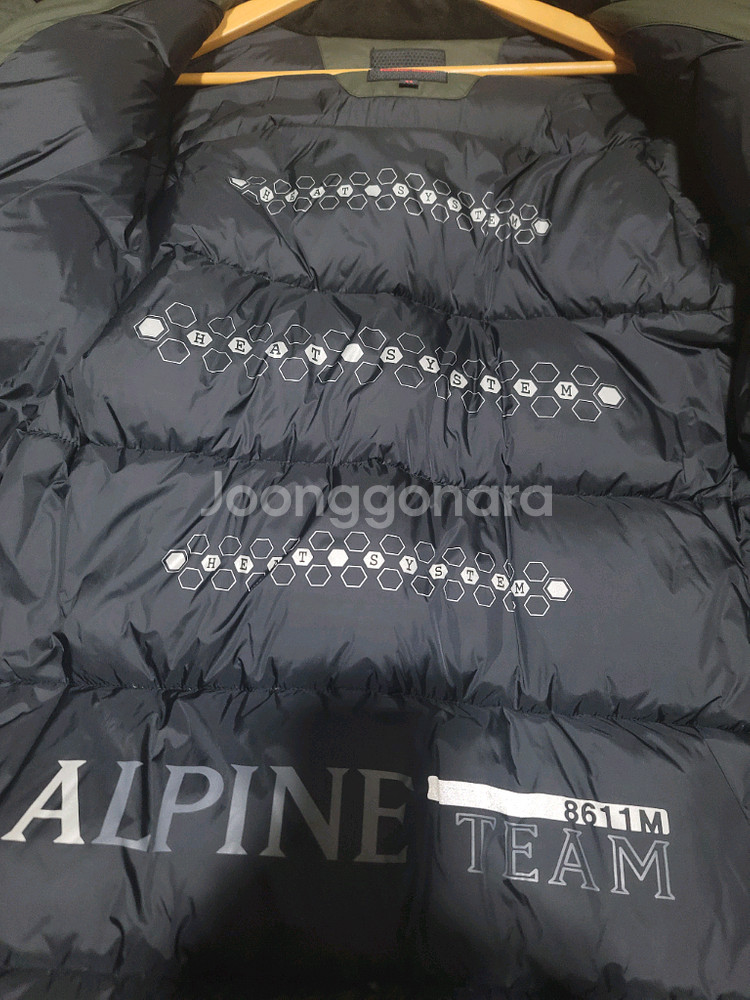 k2 여성 롱패딩 95사이즈 윈드스토퍼 800필--3