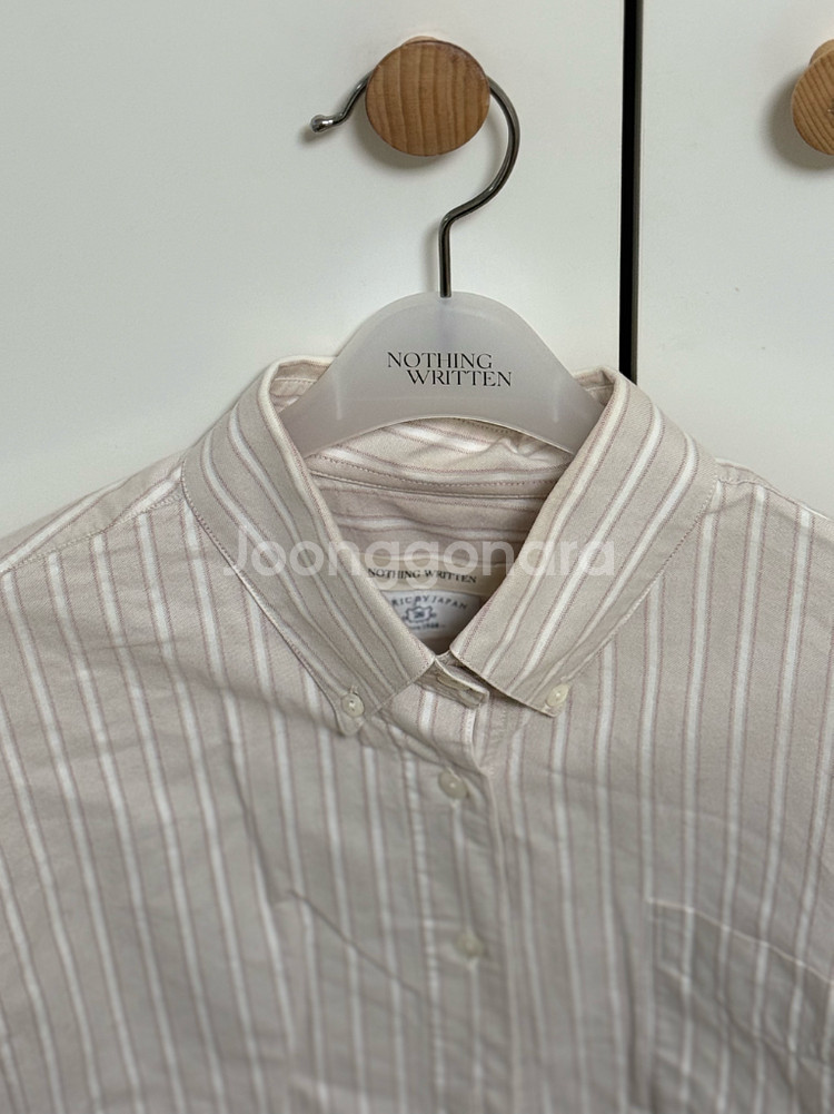 낫띵 리튼 스트라이프 셔츠--1