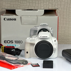 캐논 EOS 100D 화이트 DSLR 카메라