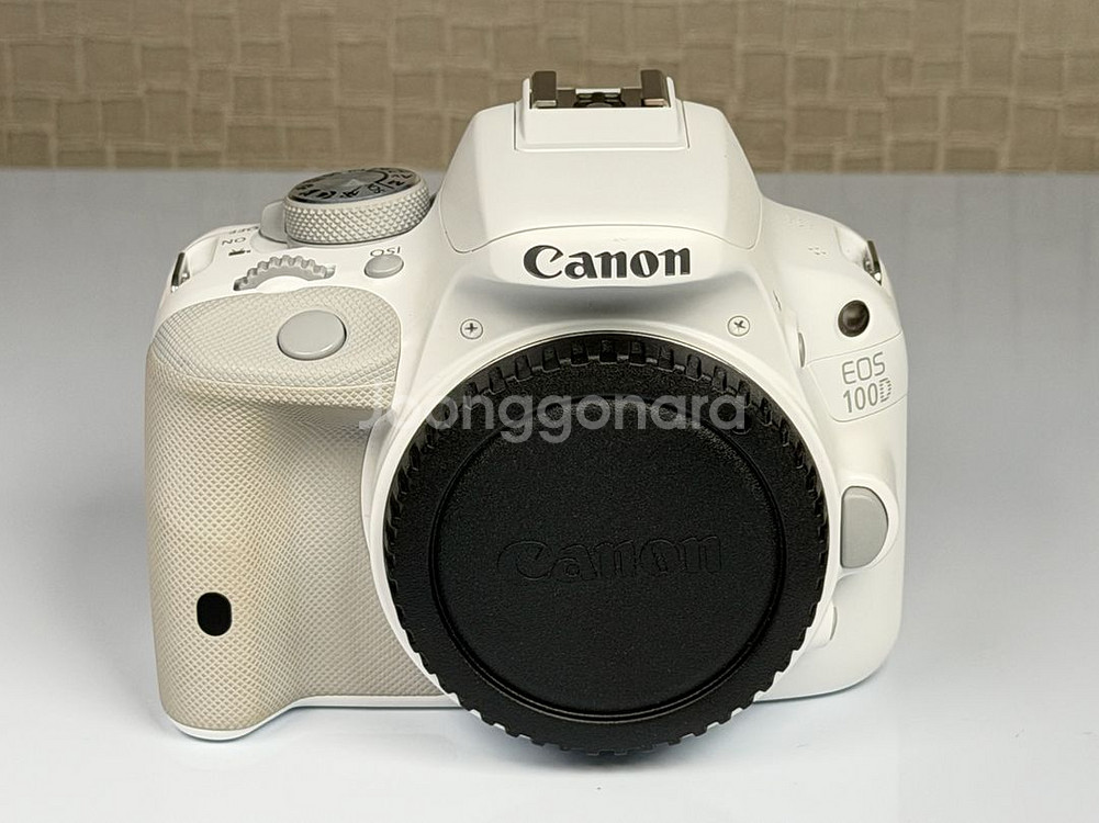 캐논 EOS 100D 화이트 DSLR 카메라--1