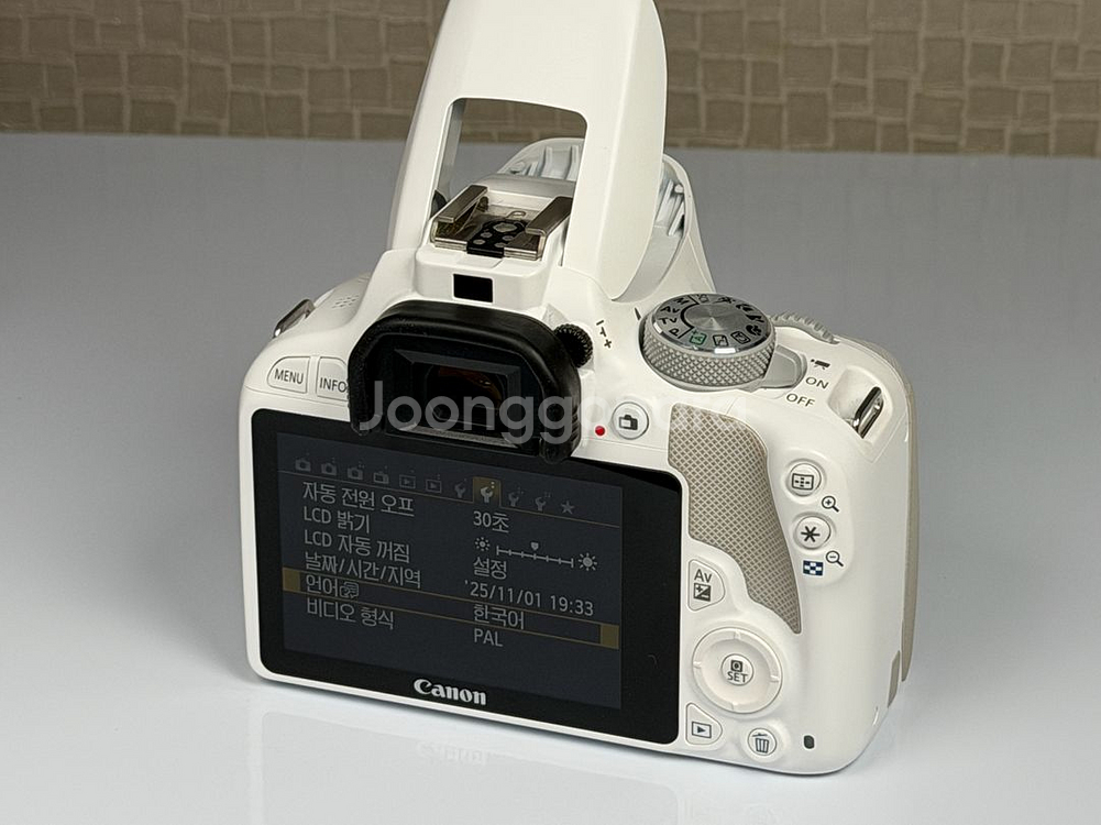 캐논 EOS 100D 화이트 DSLR 카메라--6
