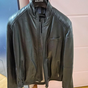 이지오 옴므 EZIO HOMME 블랙남성 천연 양가죽자켓 라이더자켓