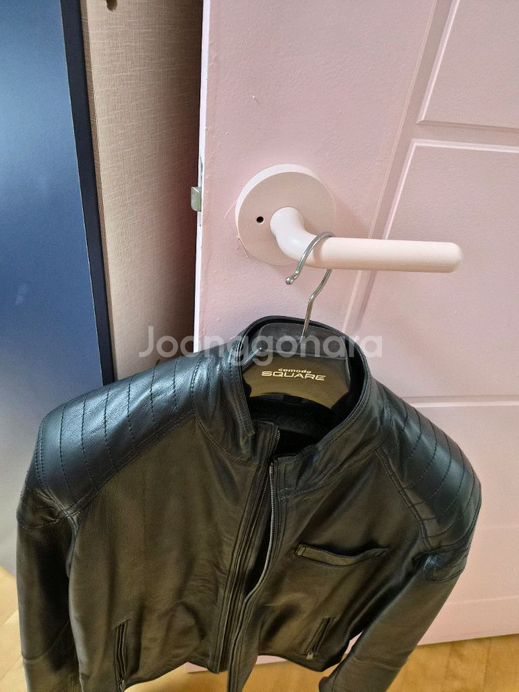 이지오 옴므 EZIO HOMME 블랙남성 천연 양가죽자켓 라이더자켓--2