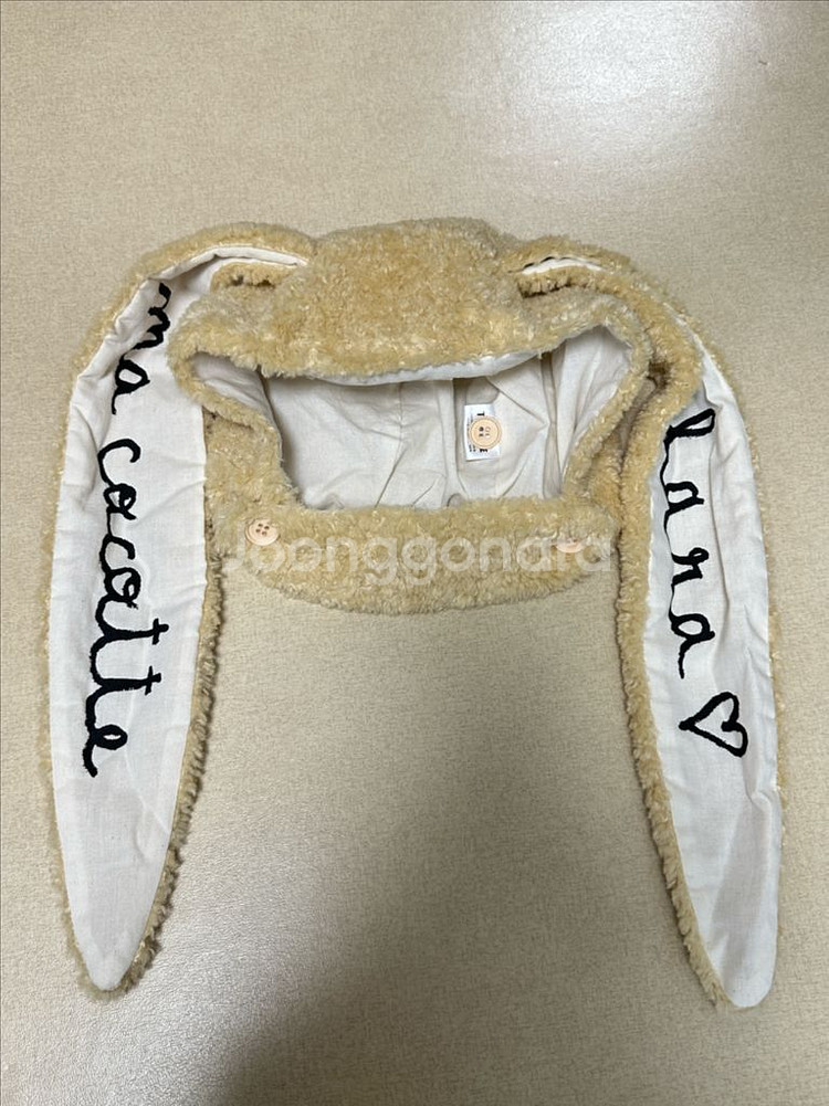 탐베레 토끼 소피아 바라클라바 토끼모자--1