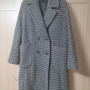 kl lynn 여성 울혼방 롱코트 66사이즈