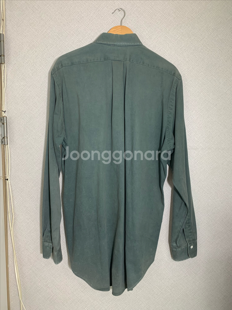 폴로 랄프로렌 카키색 셔츠 M--1