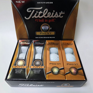타이틀리스트 Pro V1 골프공 (미사용)