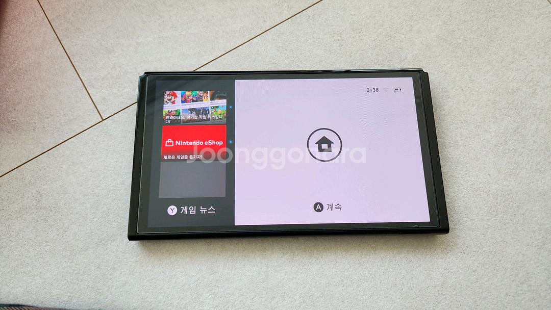 닌텐도스위치 oled 본체(액정) 단품--1