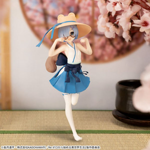 리제로 렘 너구리 피규어