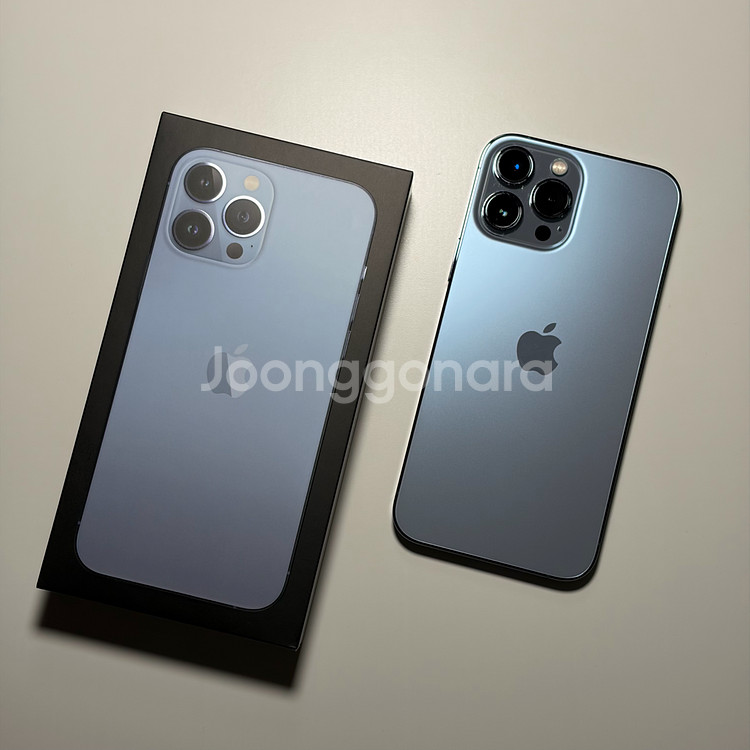 아이폰 13 프로맥스 256, 배터리 99%--0