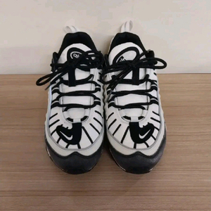 여성 나이키 에어맥스 98 얼룩말 오레오 운동화 (245)