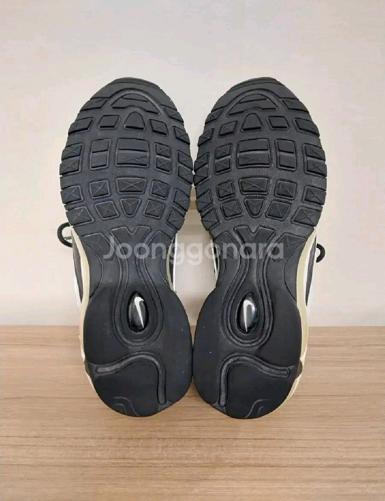 여성 나이키 에어맥스 98 얼룩말 오레오 운동화 (245)--8