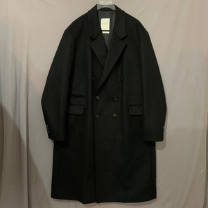 L 벨리에 캐시미어 혼방 더블 울 모직 롱 코트