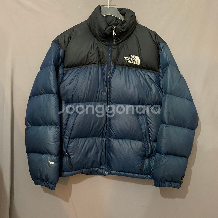 95 M 노스페이스 700 눕시 네이비 구스다운 거위털 패딩--1