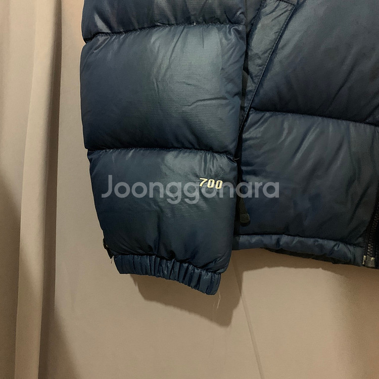 95 M 노스페이스 700 눕시 네이비 구스다운 거위털 패딩--4