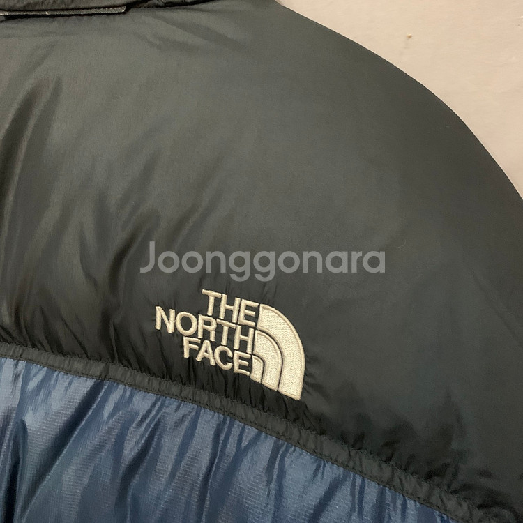 95 M 노스페이스 700 눕시 네이비 구스다운 거위털 패딩--3