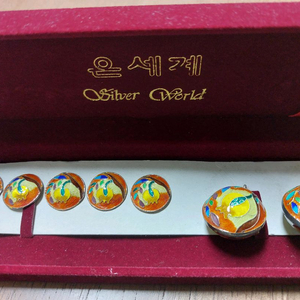 은칠보 남성마고자(한복)단추