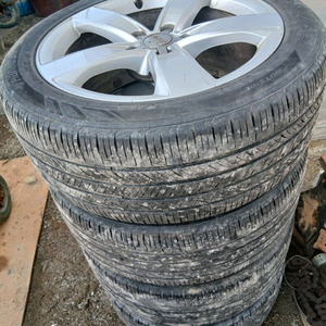 아우디A6 18인치 휠타이어 4개모두