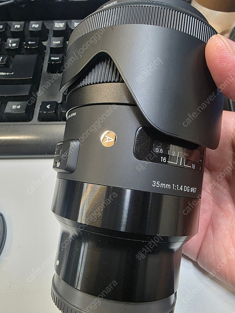 시그마 art 아트 35mm f1.4 DG 아트삼식이 소니 fe마운트 판매 이미지