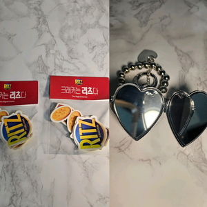 새상품-리츠 리무버블 스티커 2PACK+니들리 키오프 키링(나띠)