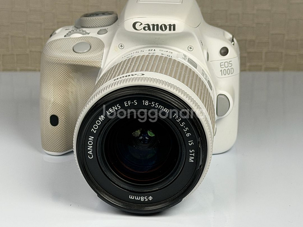 캐논 EOS 100D 화이트 DSLR 카메라--1