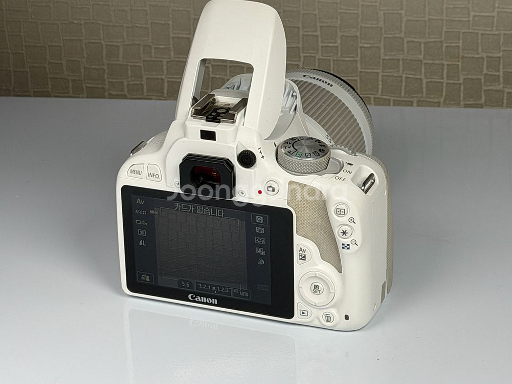 캐논 EOS 100D 화이트 DSLR 카메라--6