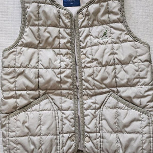 캉골키즈 경량패딩 조끼 120