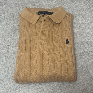폴로 랄프로렌 케이블 니트 폴로셔츠L 새제품