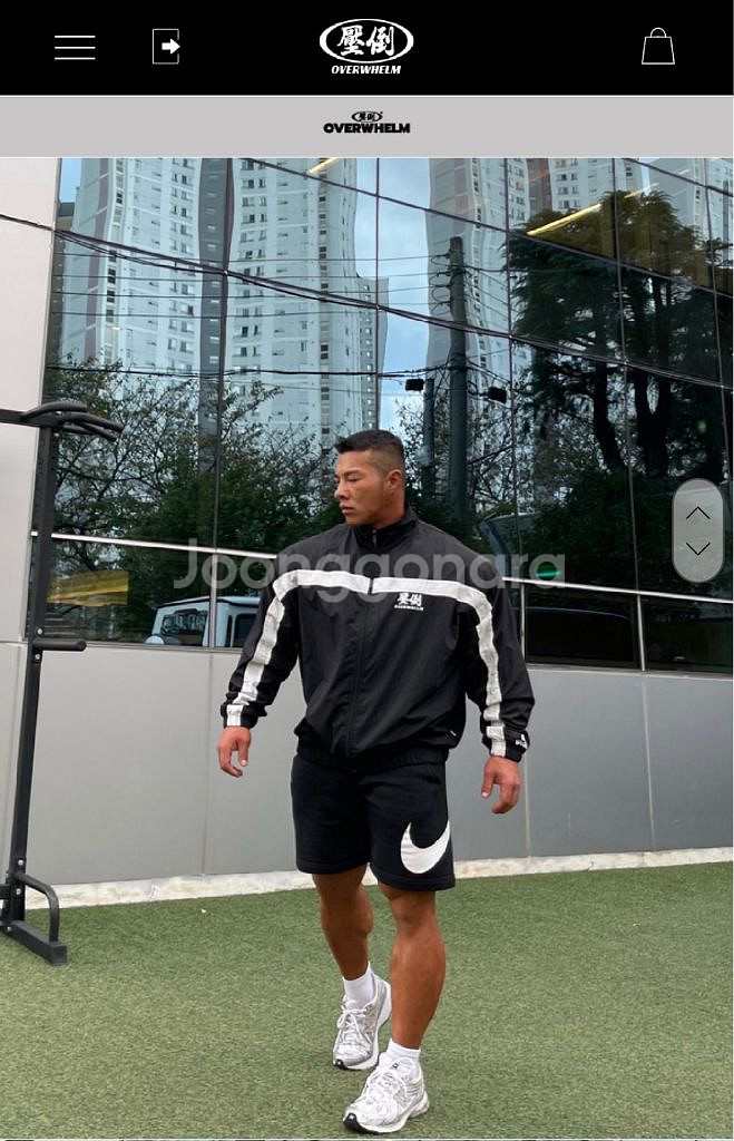 압도 윈드브레이커002 블랙, L--1