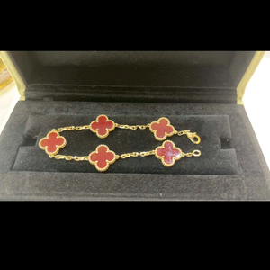 18k 15mm 클로버 팔찌=새상품=득템가=카드가