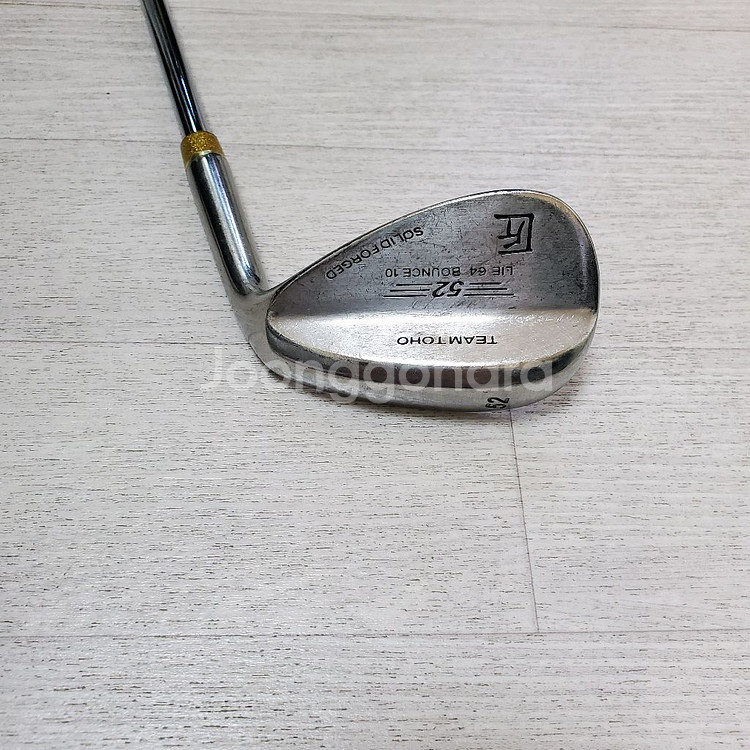 팀토호 타쿠미 단조 웨지 52도 10도 스틸샤프트 골프채 골프클럽--7