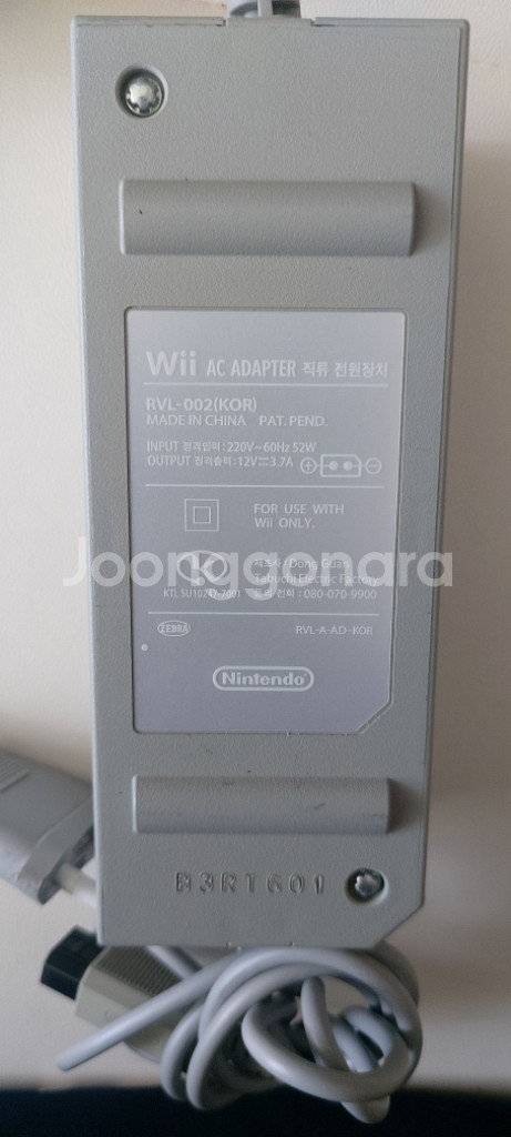 닌텐도 Wii 위 본체만 판매합니다(한국판)--6