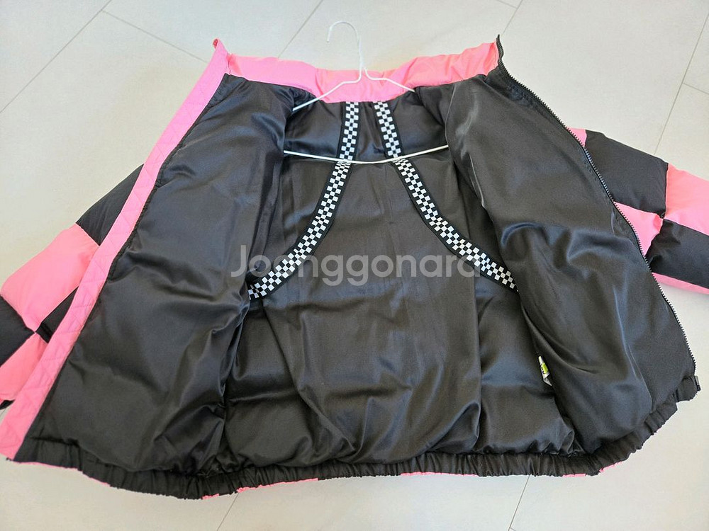 히로 빅체커 패딩 150--2