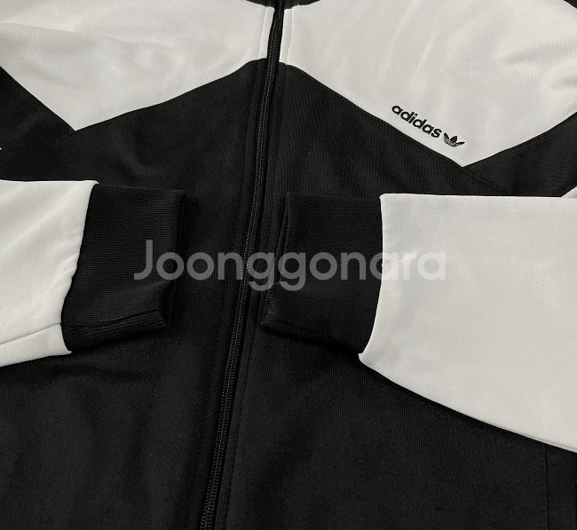 아디다스 검흰 블랙 트랙탑 져지집업 90/S--2