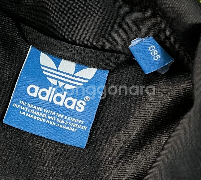 아디다스 파이어버드 블랙 검정 트랙탑 져지집업 90/S--1