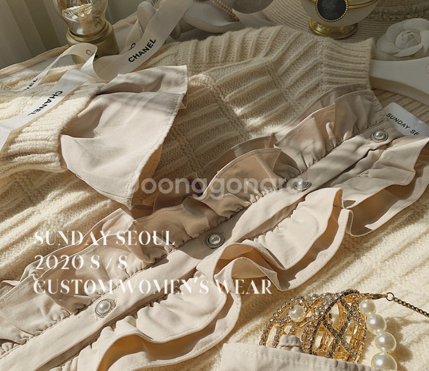 두툼한 고퀄 러플가디건--3