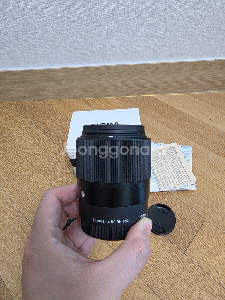 시그마 삼식이 30mm f1.4 (30.4) / 소니 sel50f18 (여친렌즈)--1