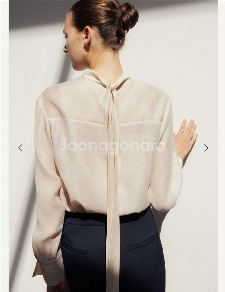 시에 sie 루디 타이 블라우스--0