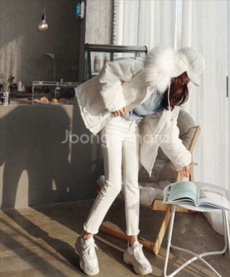 난닝구 로르니 기모컷팅팬츠 S 사이즈--0