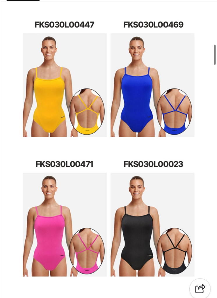 펑키타 여성 원피스 수영복--4