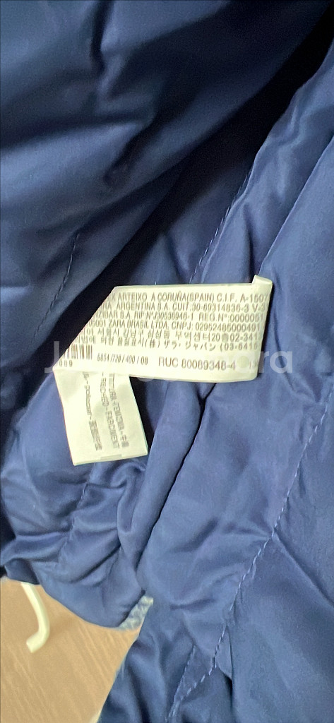 ZARA 체크 플리스 점퍼 8세--3